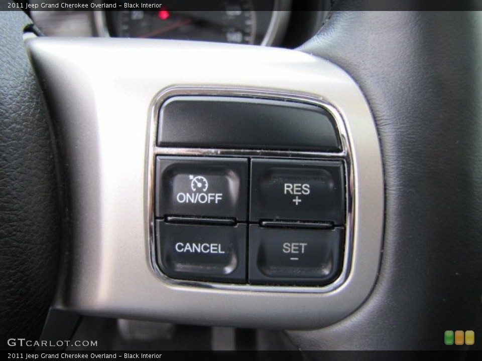 Black Interior Controls for the 2011 Jeep Grand Cherokee Overland #89227654