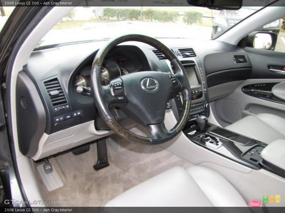 Ash Gray Interior Prime Interior for the 2006 Lexus GS 300 #89229097