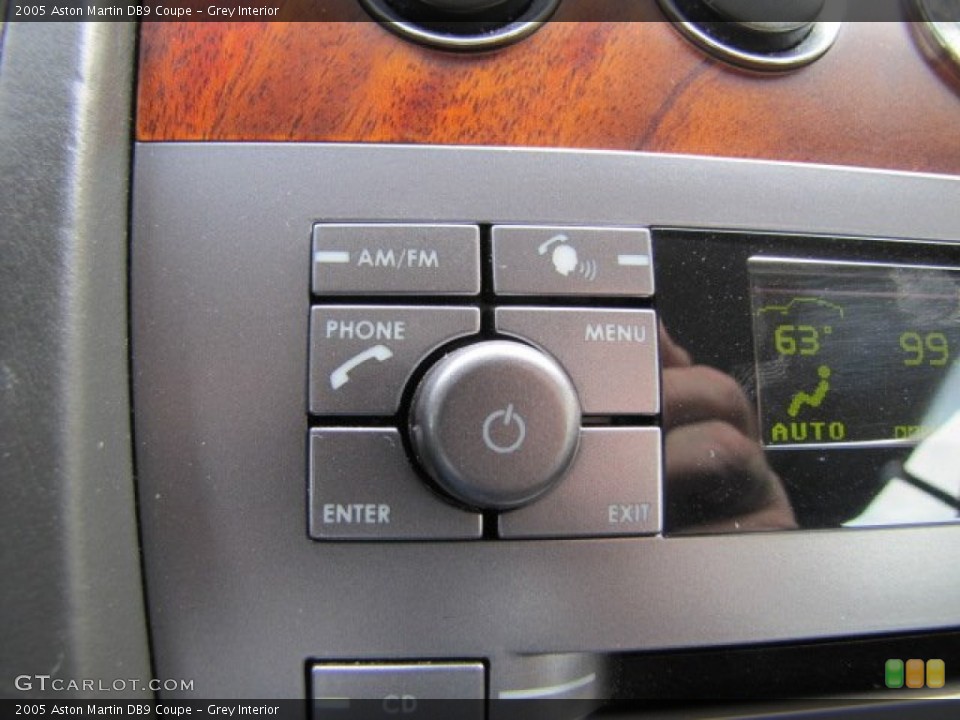 Grey Interior Audio System for the 2005 Aston Martin DB9 Coupe #89230624