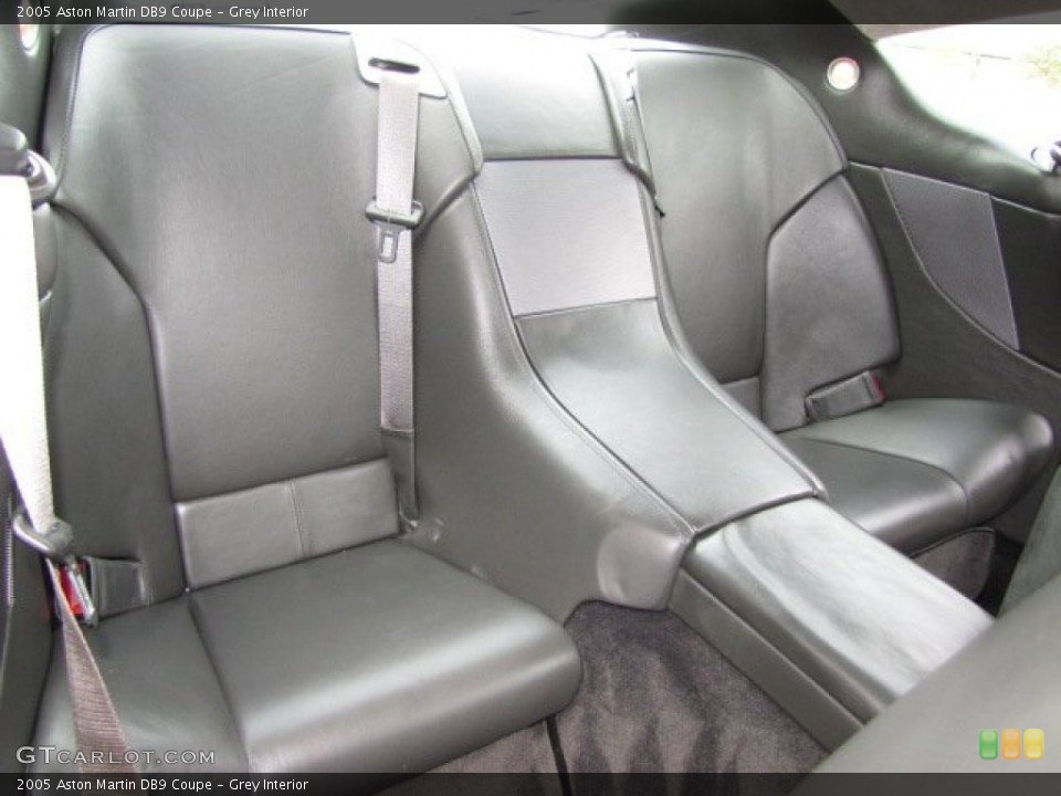 Grey Interior Rear Seat for the 2005 Aston Martin DB9 Coupe #89231110
