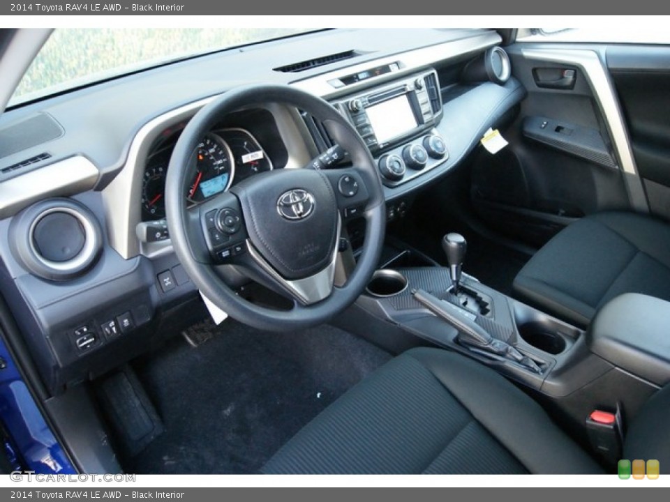 Black Interior Photo for the 2014 Toyota RAV4 LE AWD #89231251