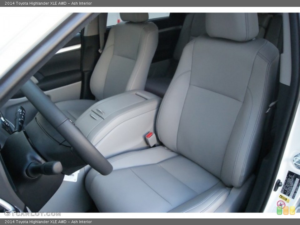 Ash Interior Front Seat for the 2014 Toyota Highlander XLE AWD #89232380