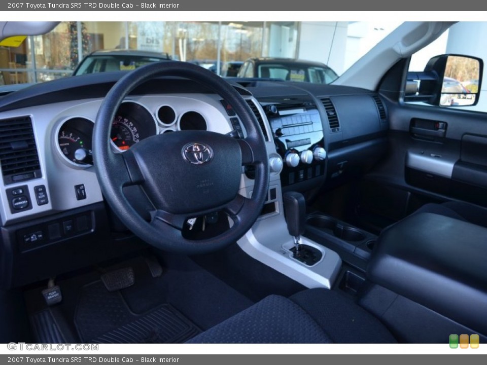 Black Interior Prime Interior for the 2007 Toyota Tundra SR5 TRD Double Cab #89233180