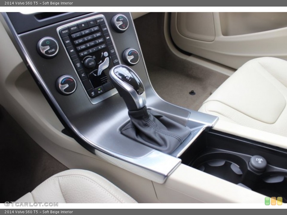 Soft Beige Interior Transmission for the 2014 Volvo S60 T5 #89236488