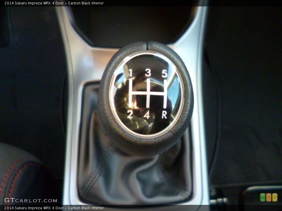 Carbon Black Interior Transmission for the 2014 Subaru Impreza WRX 4 Door #89236696