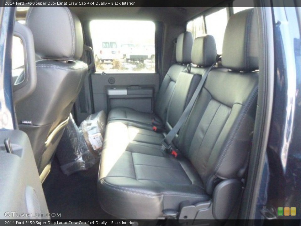Black Interior Rear Seat for the 2014 Ford F450 Super Duty Lariat Crew Cab 4x4 Dually #89236705