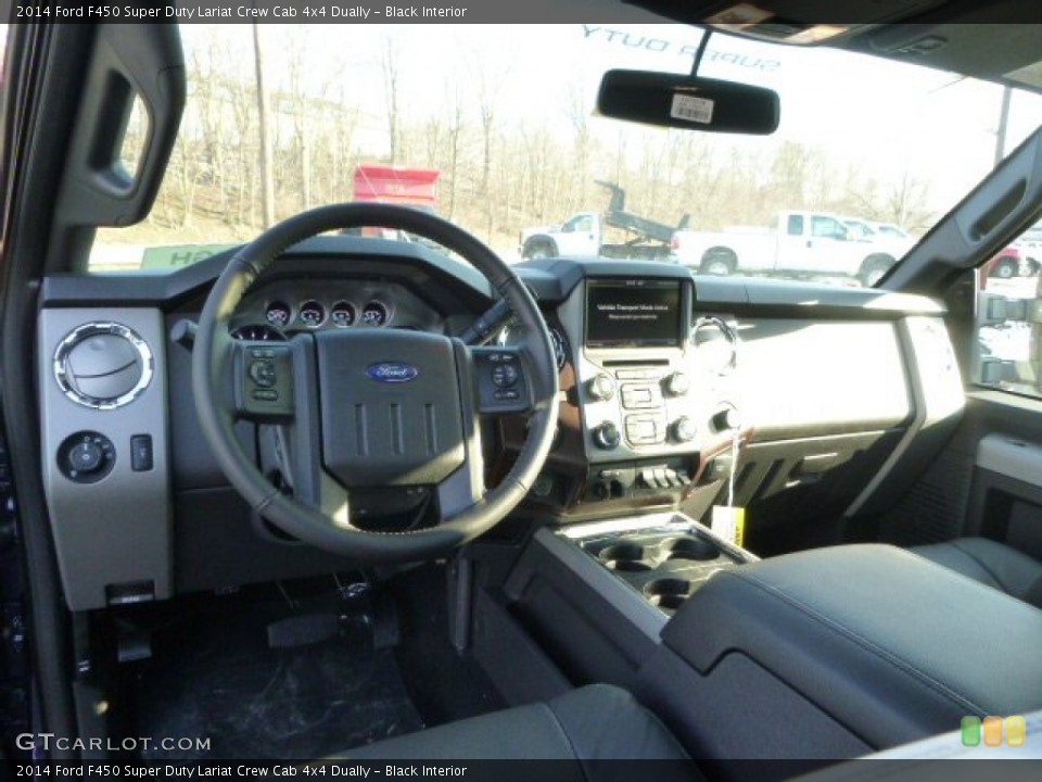 Black 2014 Ford F450 Super Duty Interiors