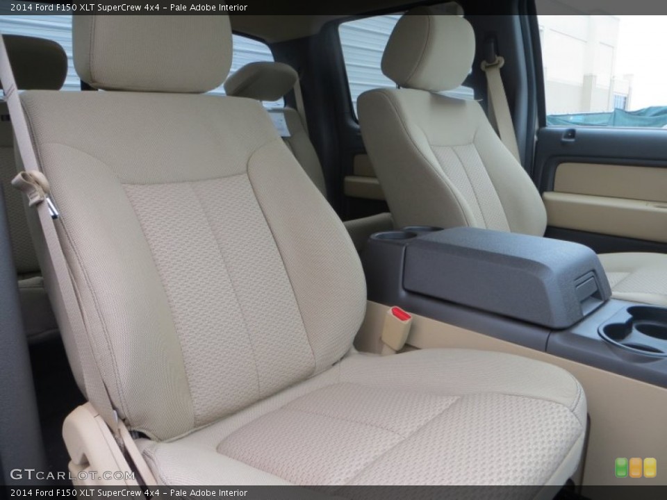 Pale Adobe Interior Front Seat for the 2014 Ford F150 XLT SuperCrew 4x4 #89237515