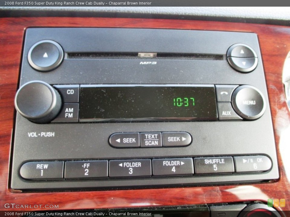 Chaparral Brown Interior Audio System for the 2008 Ford F350 Super Duty King Ranch Crew Cab Dually #89244421