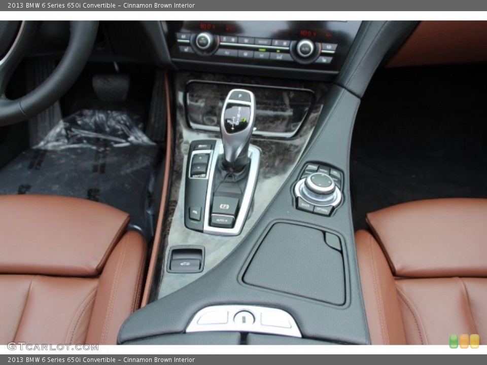 Cinnamon Brown Interior Transmission for the 2013 BMW 6 Series 650i Convertible #89244817