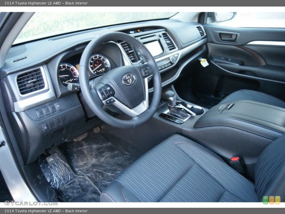 Black Interior Photo for the 2014 Toyota Highlander LE AWD #89246768