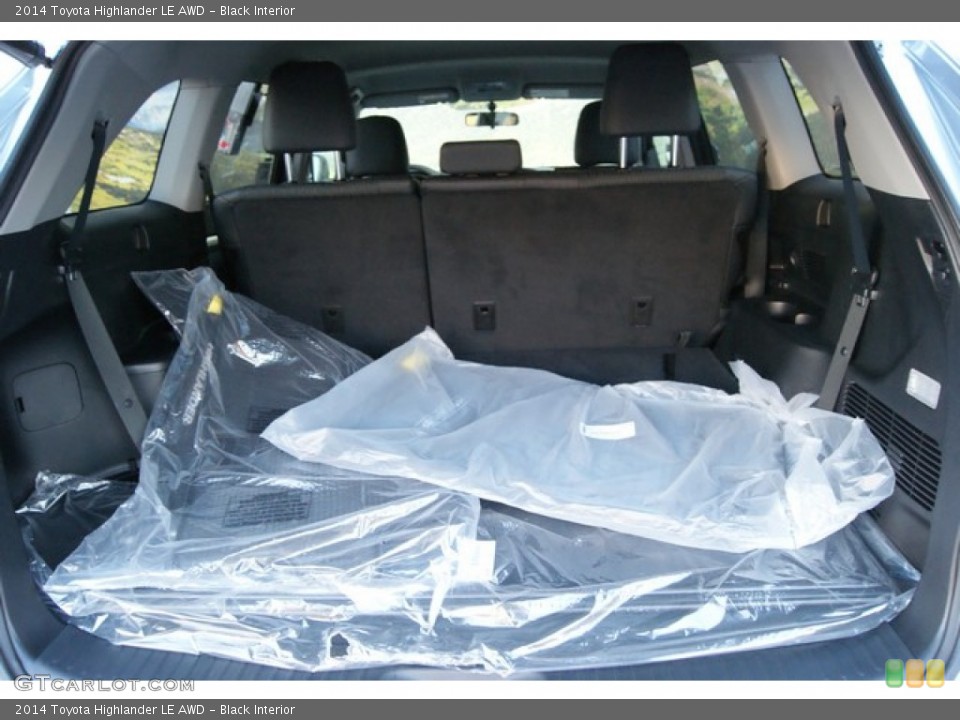Black Interior Trunk for the 2014 Toyota Highlander LE AWD #89246926