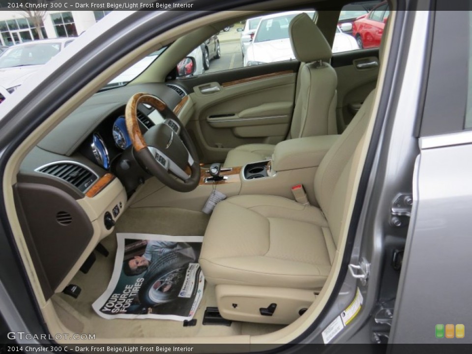 Dark Frost Beige/Light Frost Beige Interior Front Seat for the 2014 Chrysler 300 C #89246989