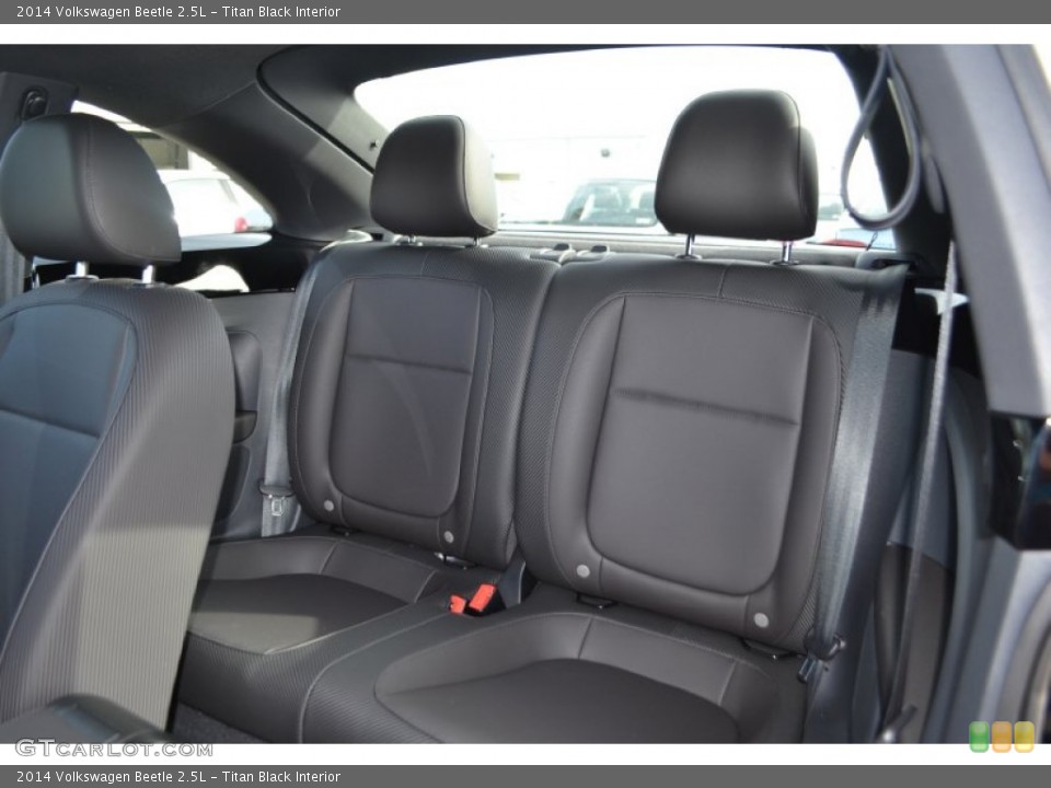 Titan Black Interior Rear Seat for the 2014 Volkswagen Beetle 2.5L #89248324