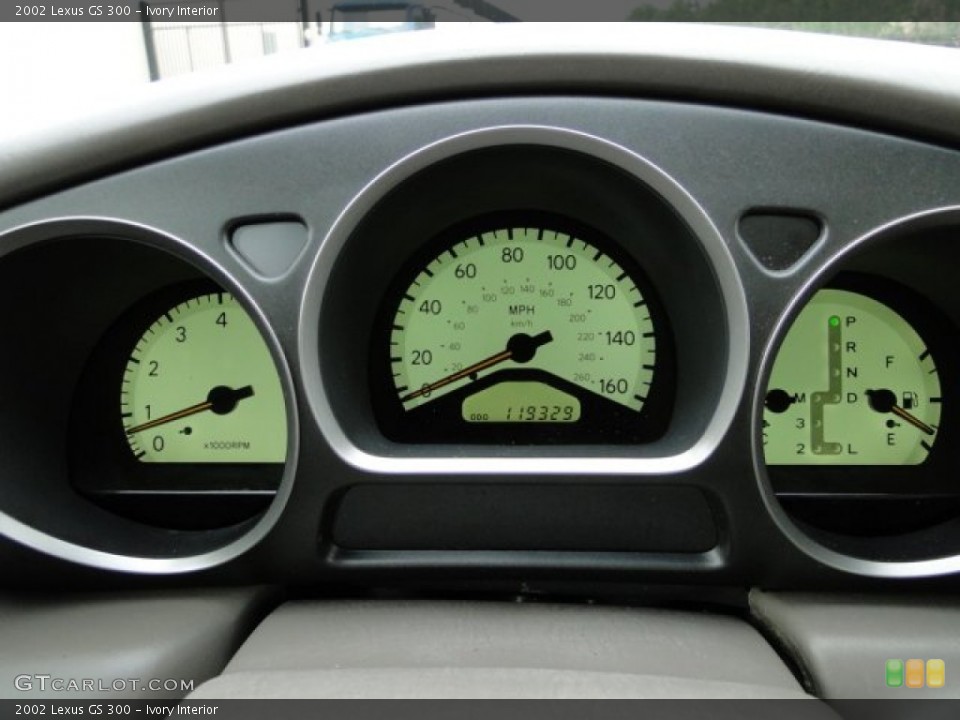 Ivory Interior Gauges for the 2002 Lexus GS 300 #89249776