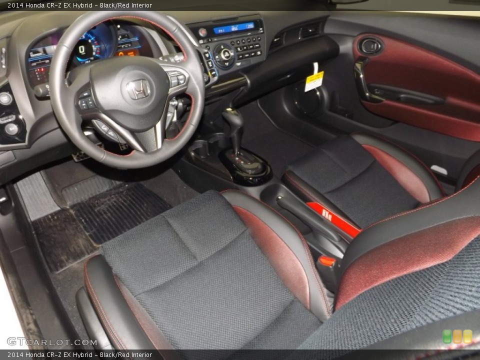 Black/Red Interior Photo for the 2014 Honda CR-Z EX Hybrid #89255536
