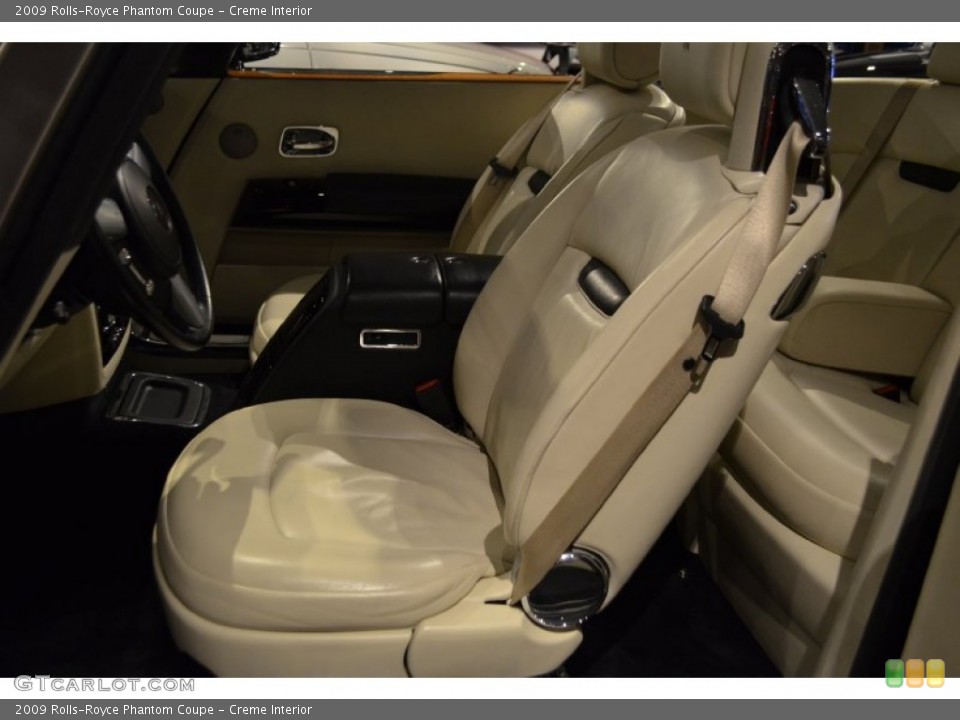 Creme Interior Front Seat for the 2009 Rolls-Royce Phantom Coupe #89258215