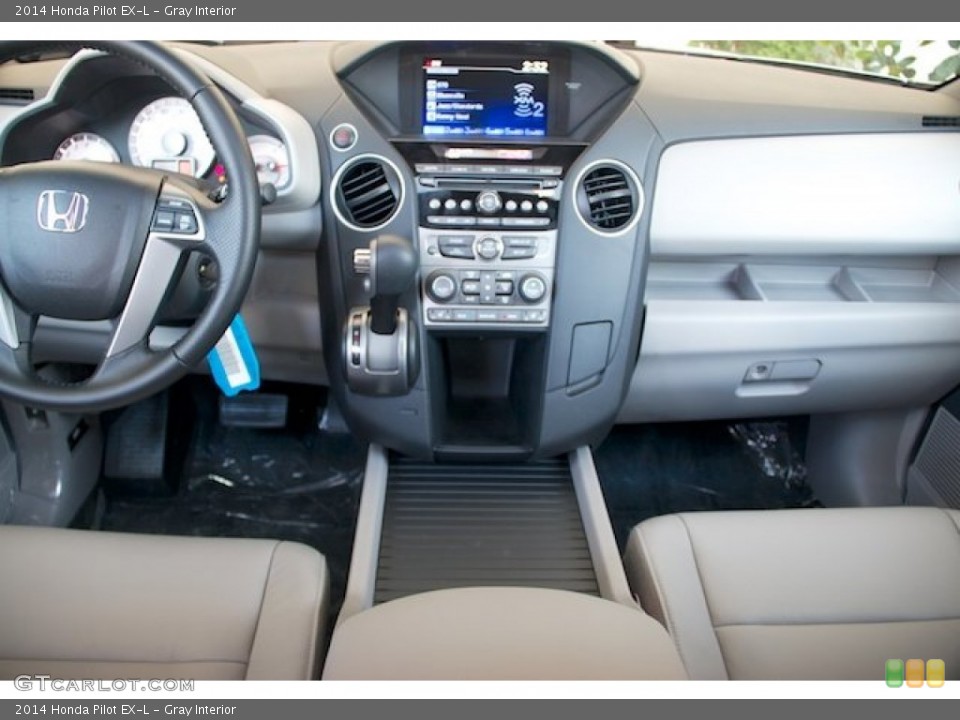 Gray Interior Dashboard for the 2014 Honda Pilot EX-L #89258433