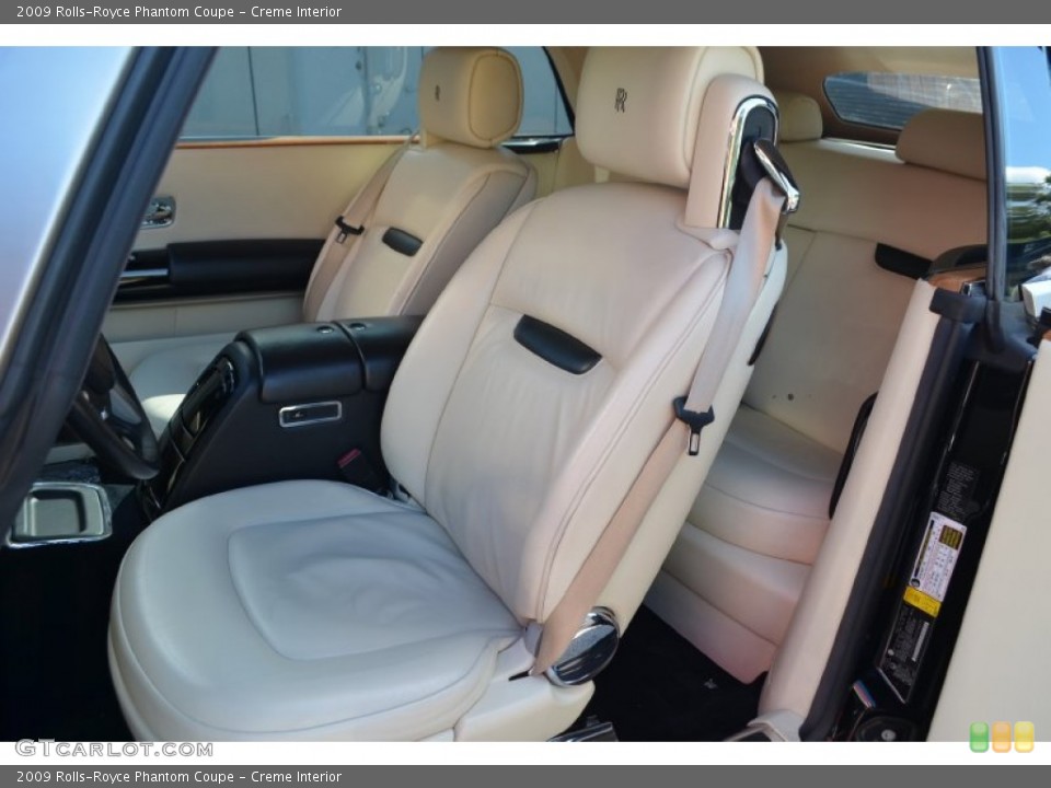 Creme Interior Front Seat for the 2009 Rolls-Royce Phantom Coupe #89258834
