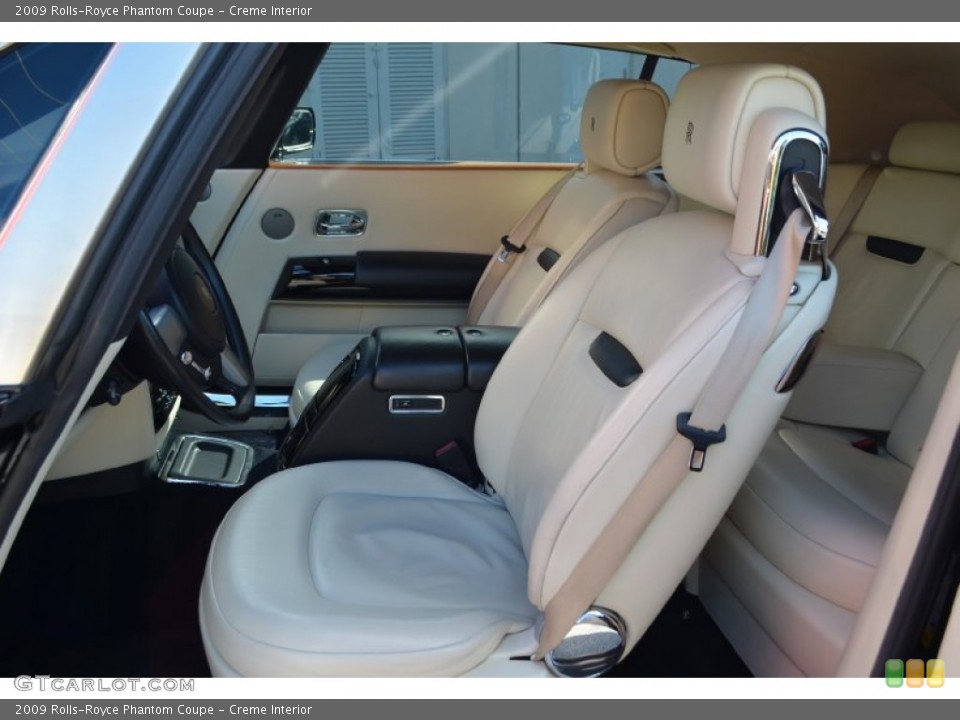 Creme 2009 Rolls-Royce Phantom Interiors