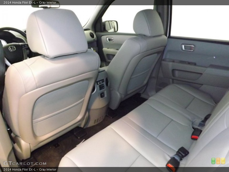 Gray Interior Rear Seat for the 2014 Honda Pilot EX-L #89260555