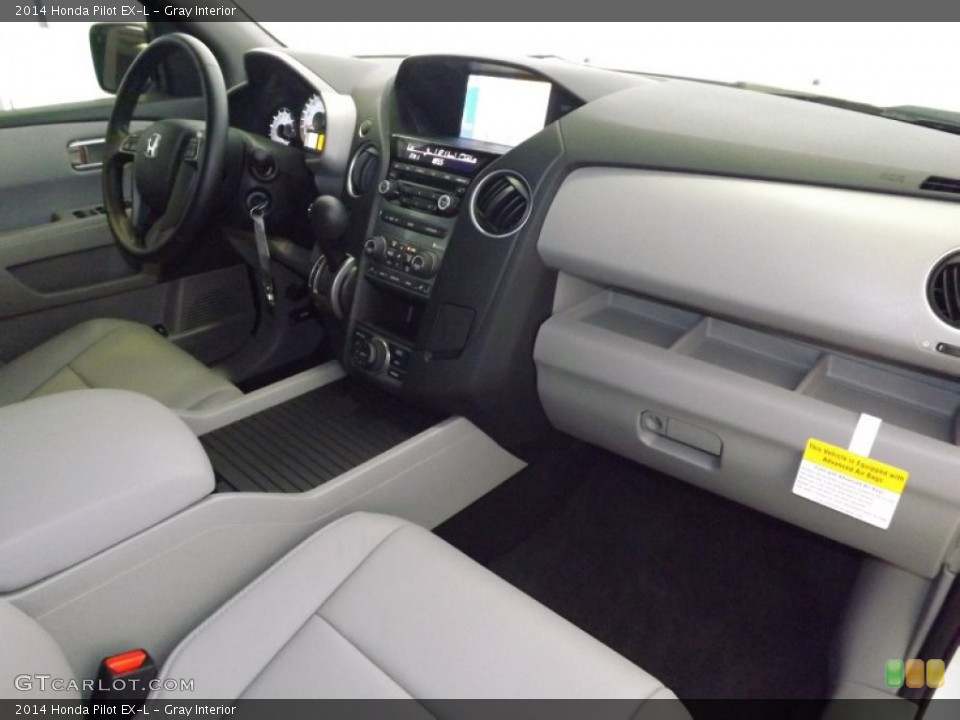 Gray Interior Dashboard for the 2014 Honda Pilot EX-L #89260663
