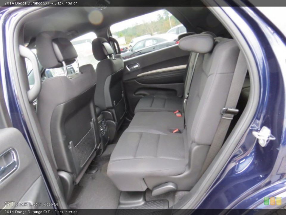 Black Interior Rear Seat for the 2014 Dodge Durango SXT #89261062