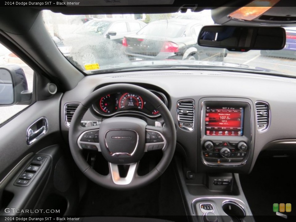 Black Interior Dashboard for the 2014 Dodge Durango SXT #89261074