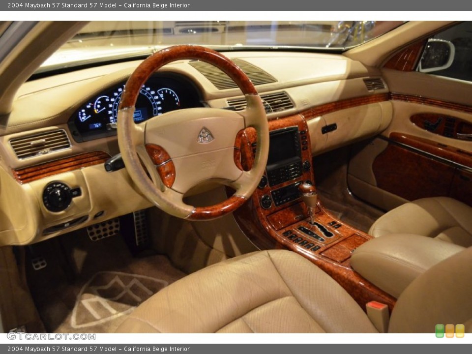 California Beige Interior Photo for the 2004 Maybach 57  #89261215