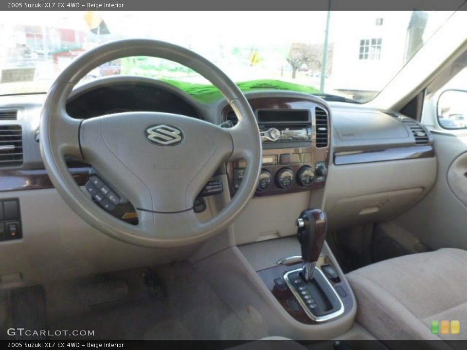 Beige Interior Dashboard for the 2005 Suzuki XL7 EX 4WD #89266208
