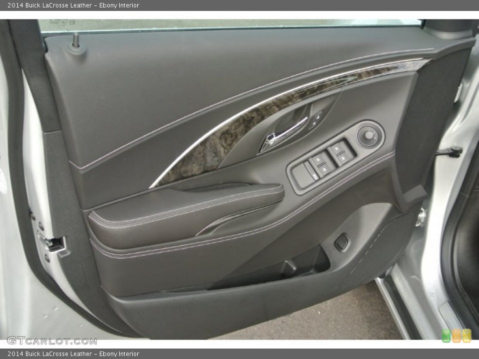 Ebony Interior Door Panel for the 2014 Buick LaCrosse Leather #89269730