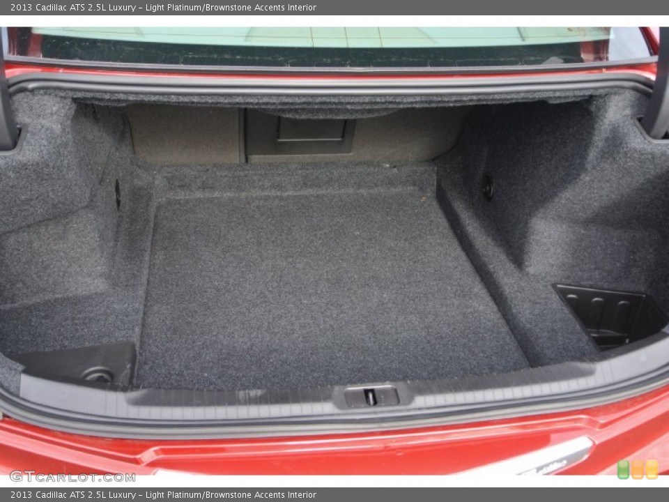 Light Platinum/Brownstone Accents Interior Trunk for the 2013 Cadillac ATS 2.5L Luxury #89272589