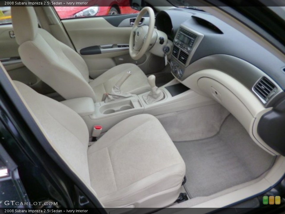 Ivory Interior Photo for the 2008 Subaru Impreza 2.5i Sedan #89275134