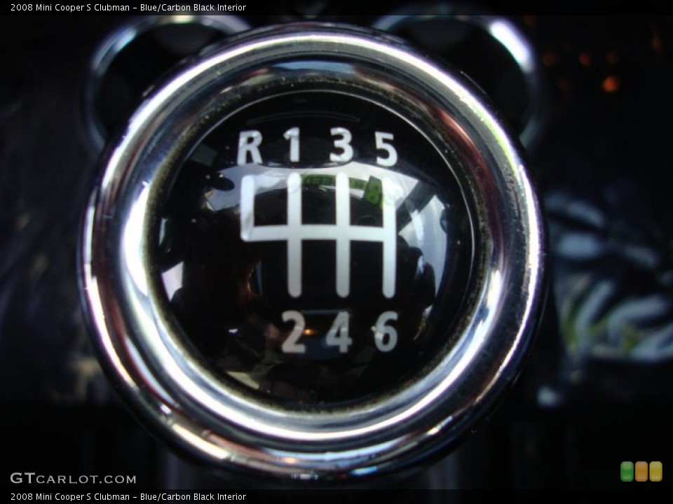 Blue/Carbon Black Interior Transmission for the 2008 Mini Cooper S Clubman #89276169