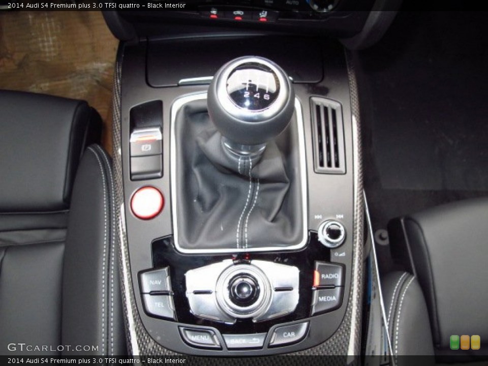 Black Interior Transmission for the 2014 Audi S4 Premium plus 3.0 TFSI quattro #89276187