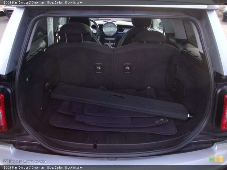 Blue/Carbon Black Interior Trunk for the 2008 Mini Cooper S Clubman #89276262