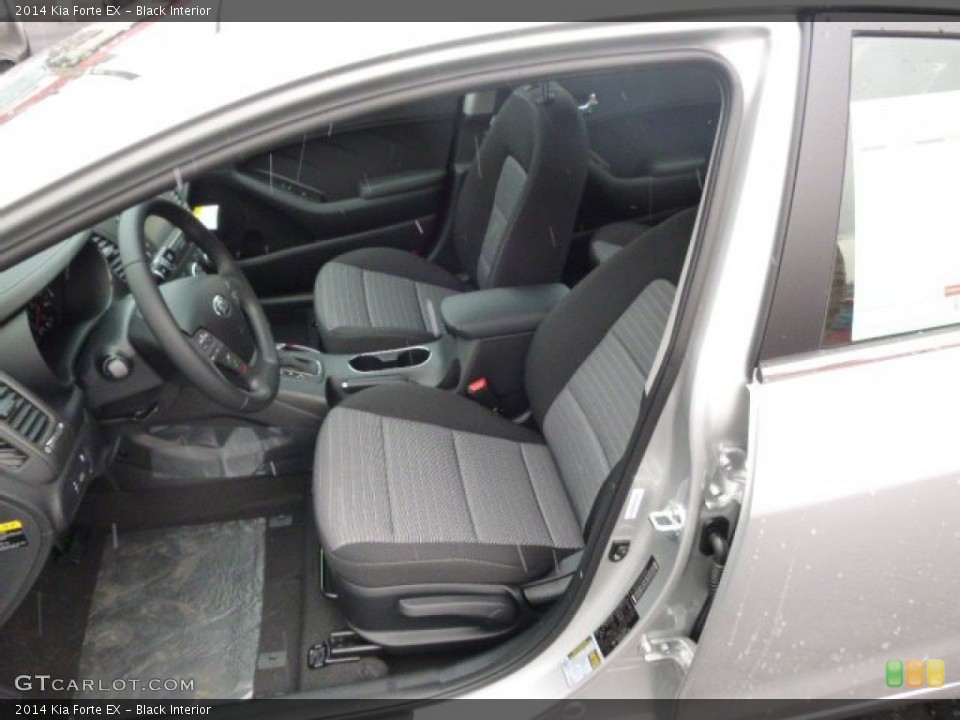 Black Interior Front Seat for the 2014 Kia Forte EX #89280072