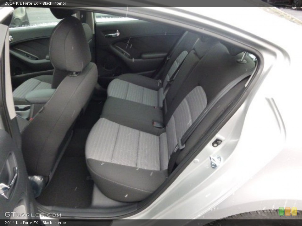 Black Interior Rear Seat for the 2014 Kia Forte EX #89280114