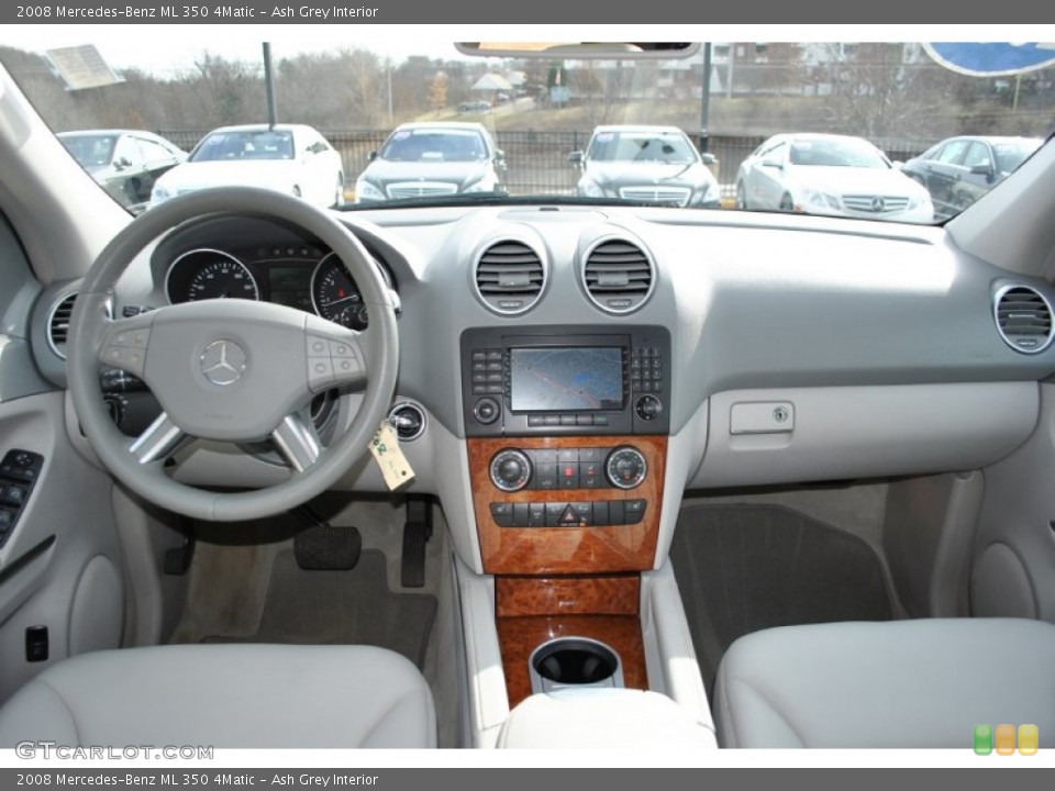 Ash Grey Interior Dashboard for the 2008 Mercedes-Benz ML 350 4Matic #89280315