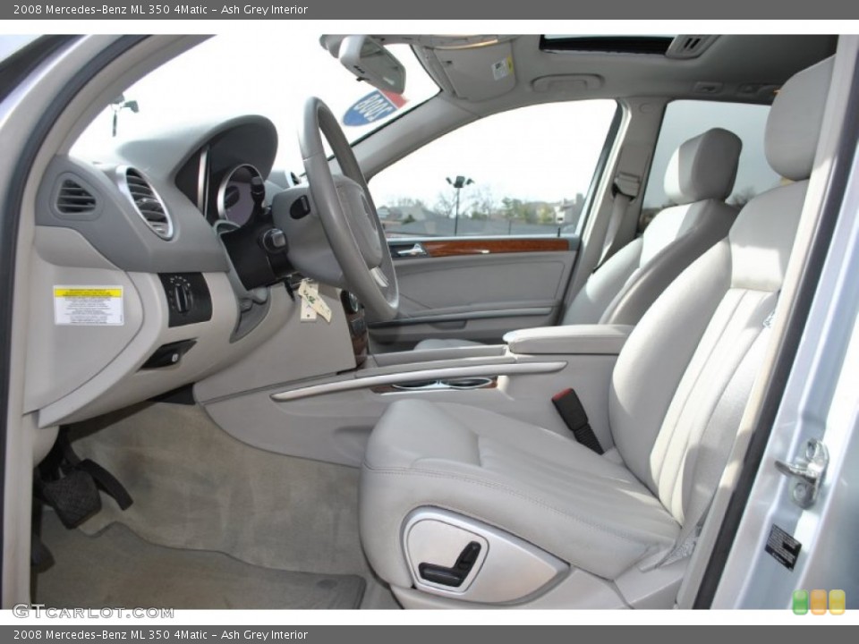 Ash Grey Interior Front Seat for the 2008 Mercedes-Benz ML 350 4Matic #89280600