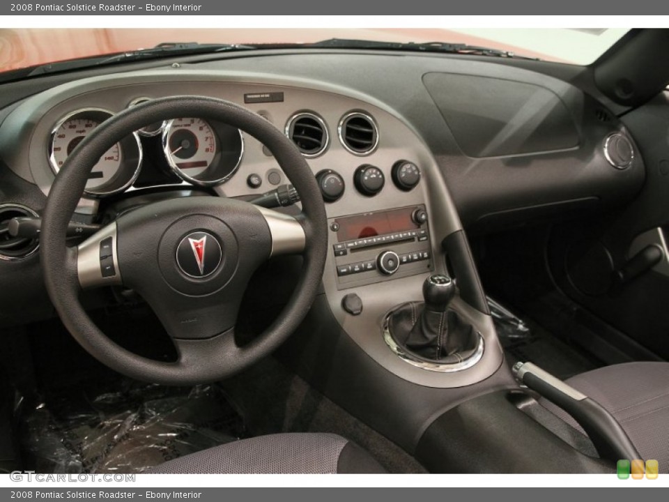 Ebony Interior Photo for the 2008 Pontiac Solstice Roadster #89280816