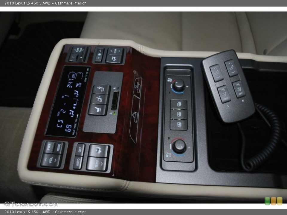Cashmere Interior Controls for the 2010 Lexus LS 460 L AWD #89281209