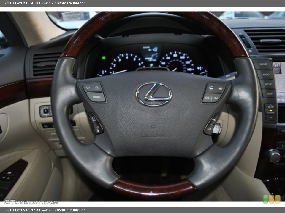 Cashmere Interior Steering Wheel for the 2010 Lexus LS 460 L AWD #89281327