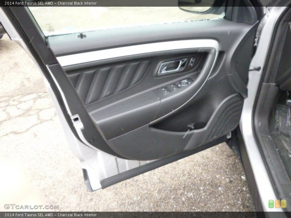 Charcoal Black Interior Door Panel for the 2014 Ford Taurus SEL AWD #89282677