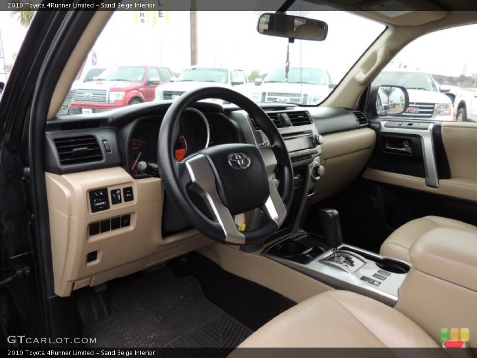 Sand Beige Interior Prime Interior for the 2010 Toyota 4Runner Limited #89283369