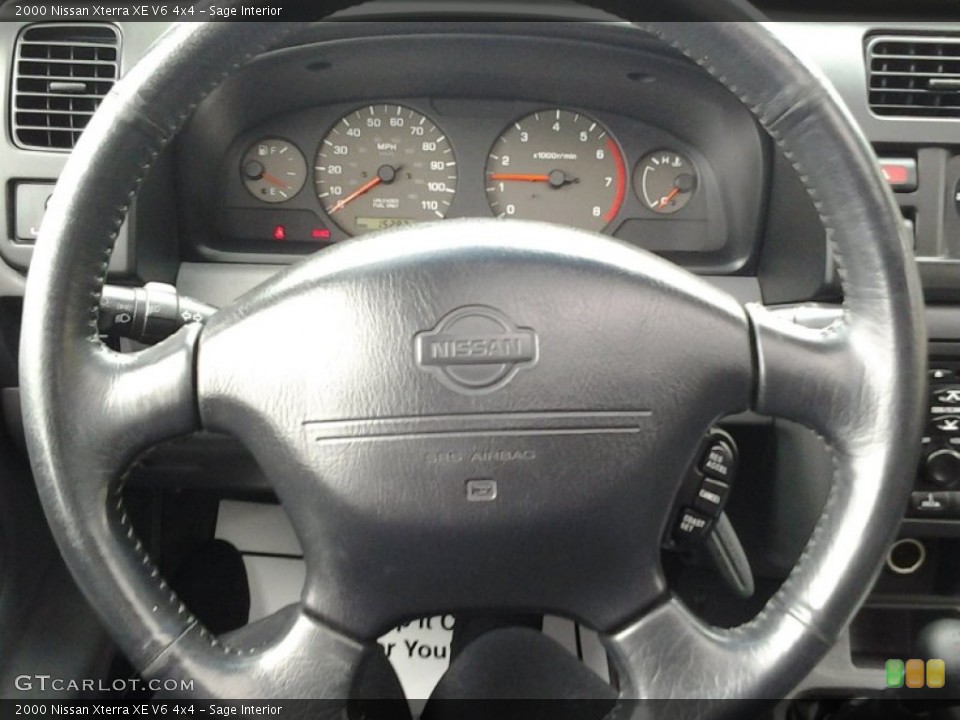 Sage Interior Steering Wheel for the 2000 Nissan Xterra XE V6 4x4 #89286765