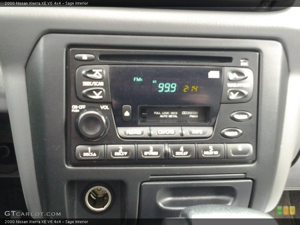 Sage Interior Controls for the 2000 Nissan Xterra XE V6 4x4 #89286801