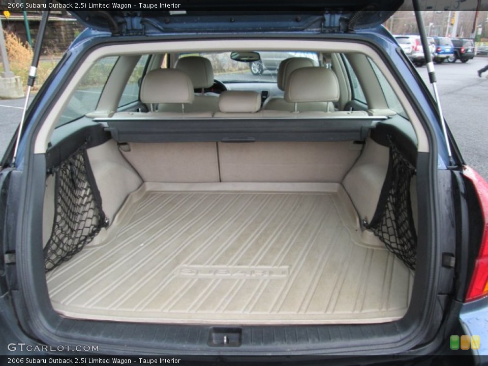 Taupe Interior Trunk for the 2006 Subaru Outback 2.5i Limited Wagon #89287275