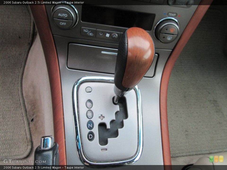 Taupe Interior Transmission for the 2006 Subaru Outback 2.5i Limited Wagon #89287446