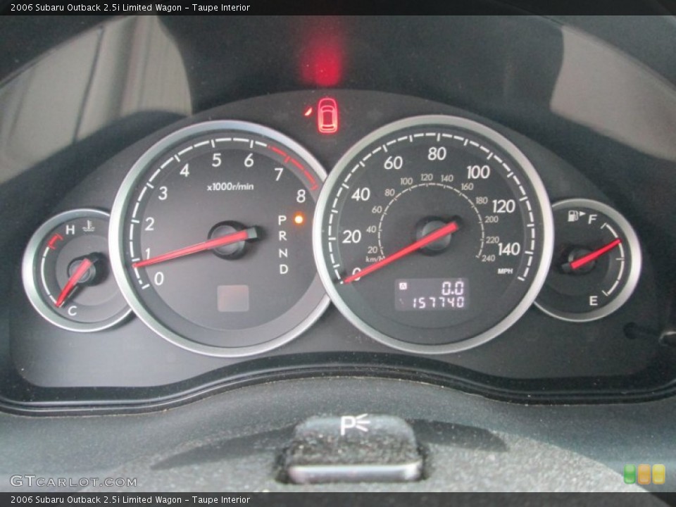 Taupe Interior Gauges for the 2006 Subaru Outback 2.5i Limited Wagon #89287467